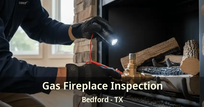 Gas Fireplace Inspection Bedford - TX