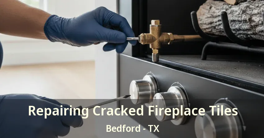 Repairing Cracked Fireplace Tiles Bedford - TX