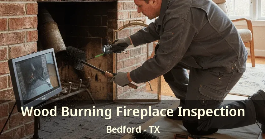 Wood Burning Fireplace Inspection Bedford - TX Wood Burning Fireplace Inspection Bedford - TX